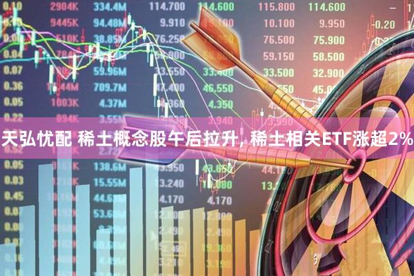 天弘忧配 稀土概念股午后拉升, 稀土相关ETF涨超2%